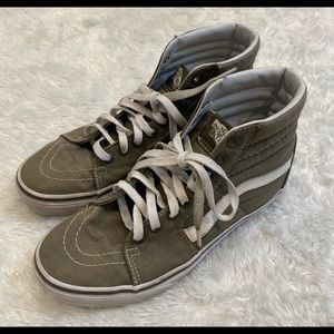 Limited Edition Used Olive Hightop Vans